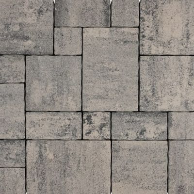 Тротуарная плитка 342 Механический завод Вилла Колор микс Арктика