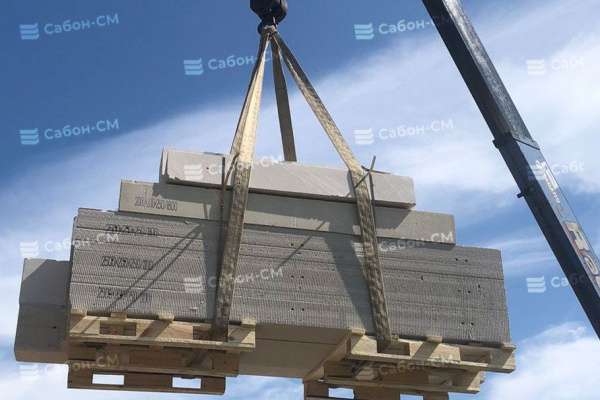 Газоблок Bonolit Малоярославец D400 625х200х200 стеновой